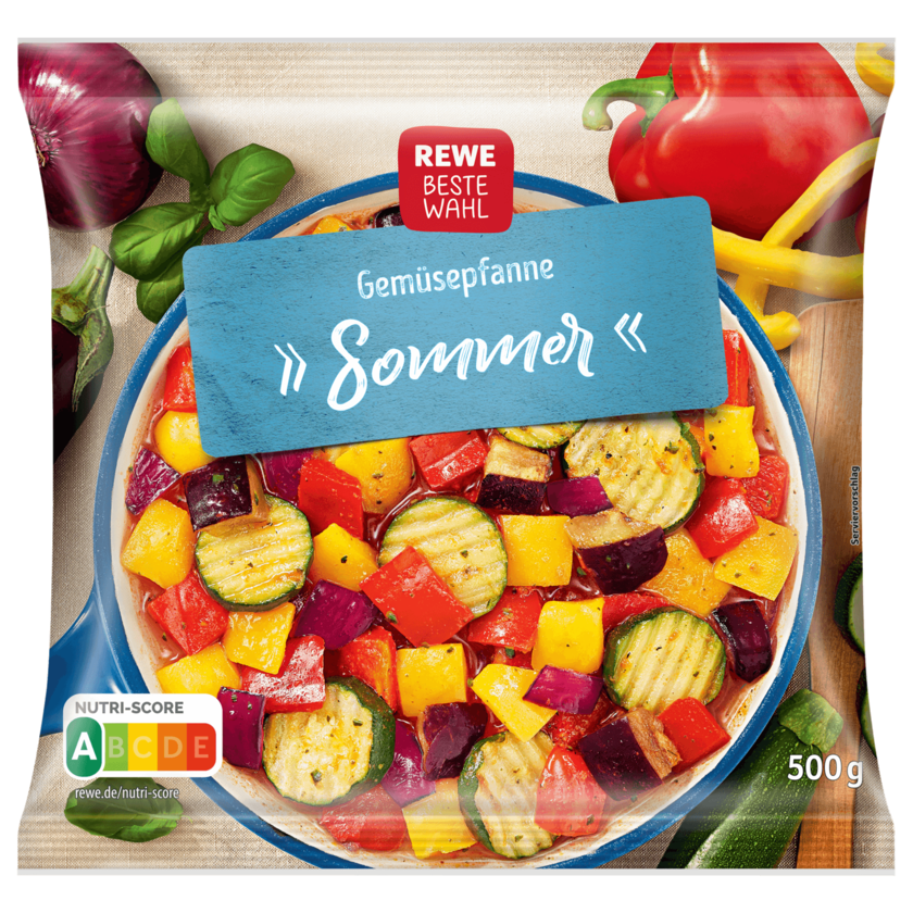 REWE Beste Wahl Gemüsepfanne Sommer 500g